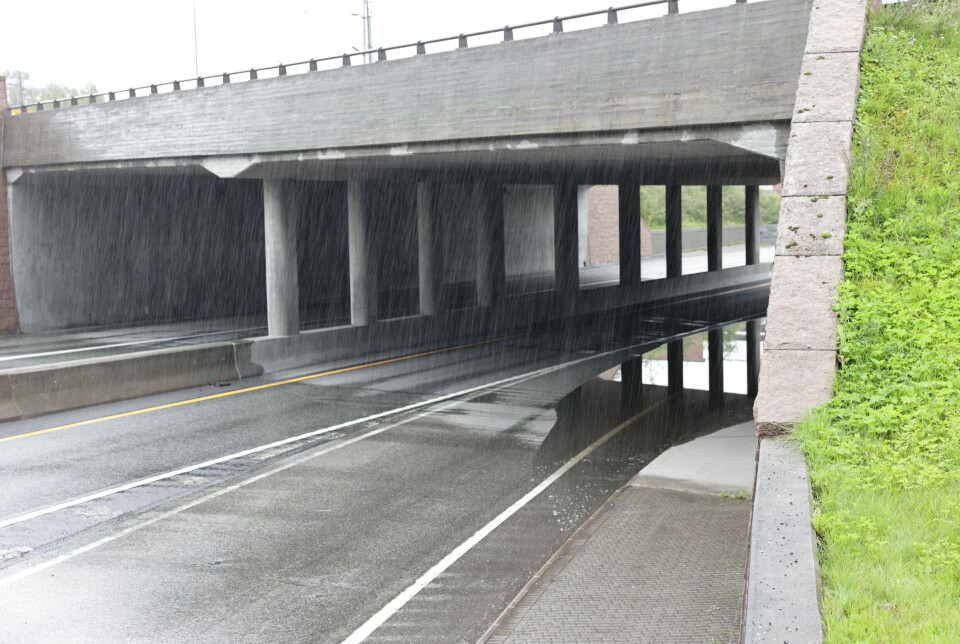E134 også stengt mot Drammen