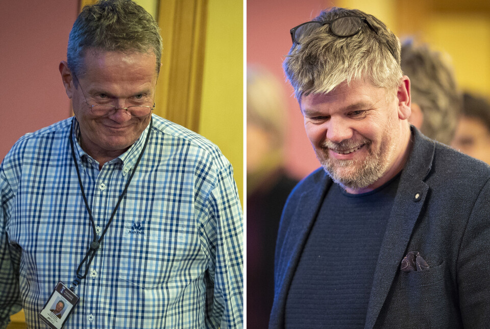 Ringrevene Ulf Erik Knudsen og Ståle Sørensen kjemper om det siste mandatet i årets kommunevalg
