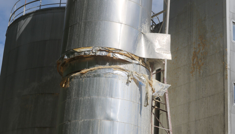 Arbeider skadet etter fabrikk-eksplosjon