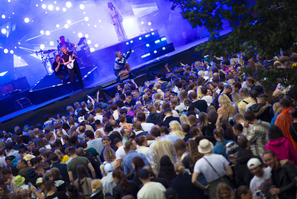 Klissvåt festival-pop