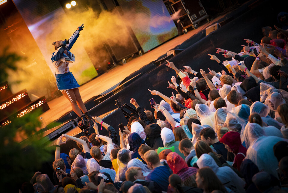 Klissvåt festival-pop