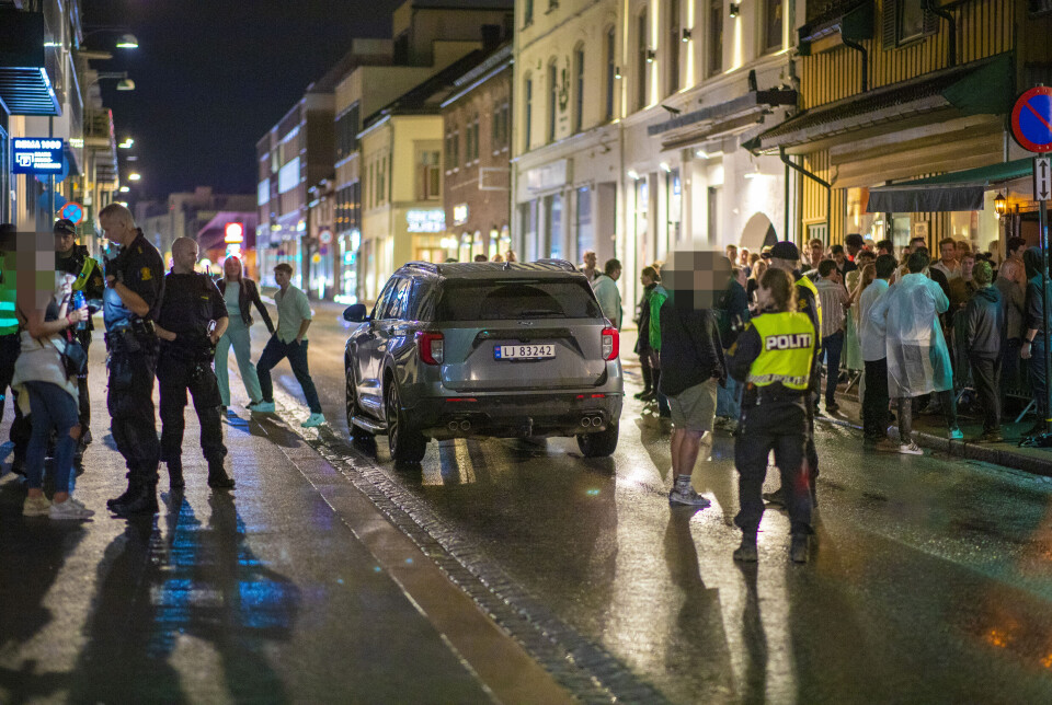 Her bryter kaoset løs på byen