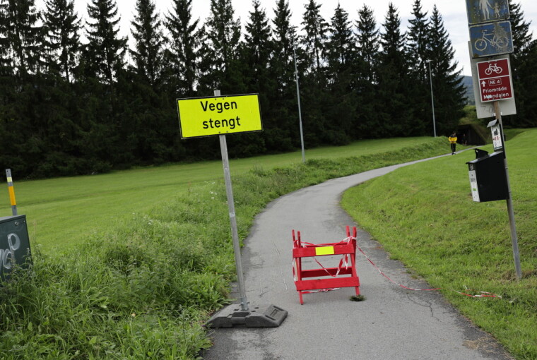 Drammenselva opp på oransje nivå igjen