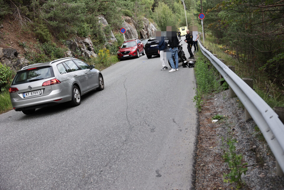 To tenåringer skadd i MC-ulykke