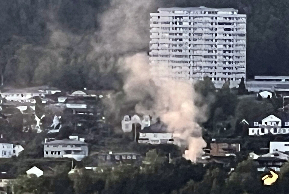 Bilbrann på Strøtvet