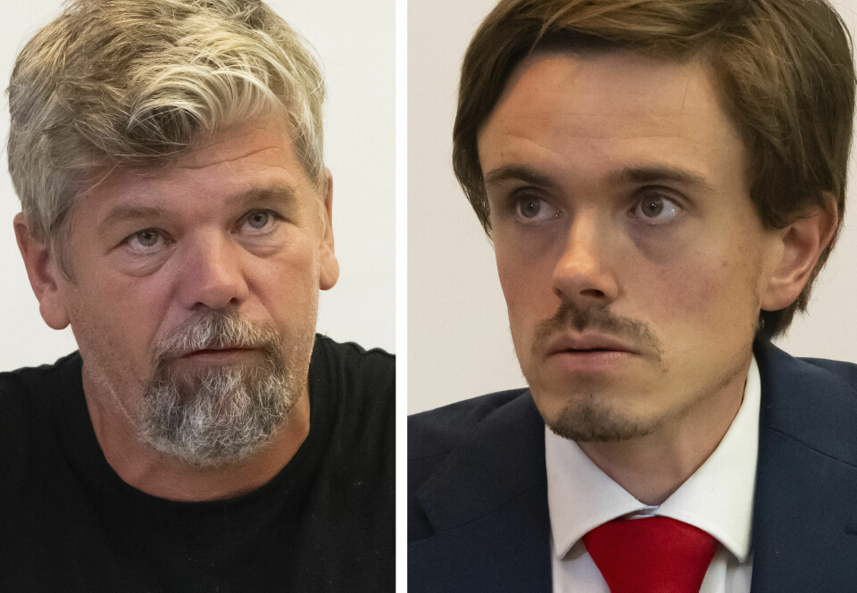 SLÅSS OM VELGERE: Ståle Sørensen (t.v.) og Herman Ekle Lund (t.h.)