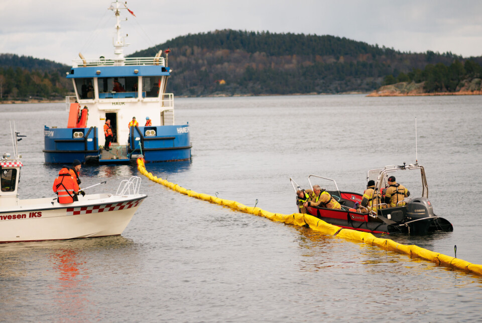 Brannvesenet varsler øvelse på fjorden