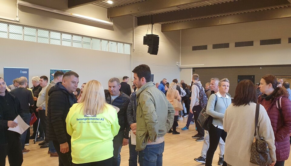 Jobbmessen i Drammen vokser: Stadig flere vil ansette flyktninger
