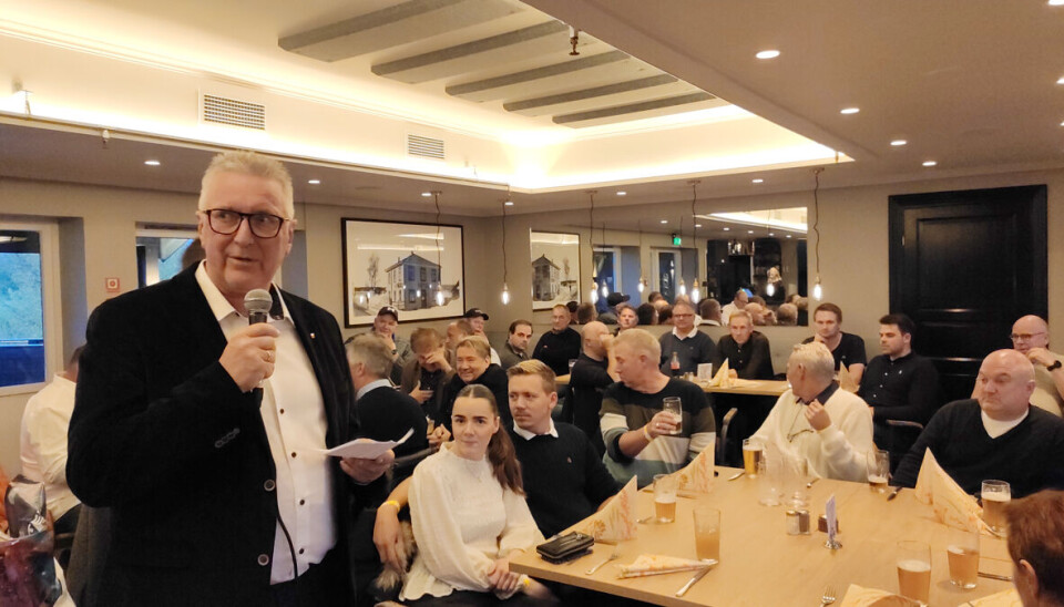 Tidligere ordfører i Kongsberg og motorentusiast, Vidar Lande, var kveldens «toastmaster».