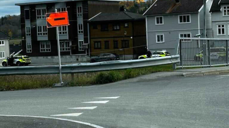 Større politiaksjon i Vestfossen