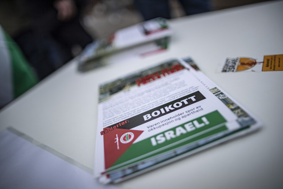 Stor anti-Israel demonstrasjon i Drammen