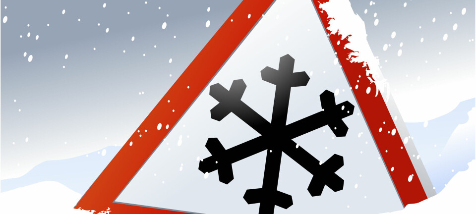 Sender ut farevarsel for snø