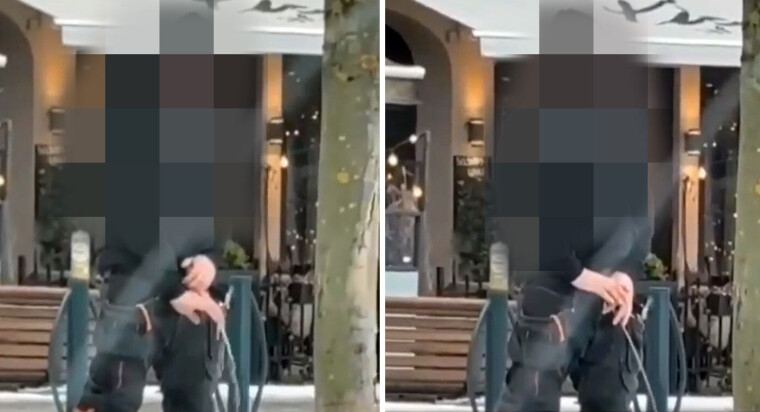 Pågrepet etter urinering på torgscenen