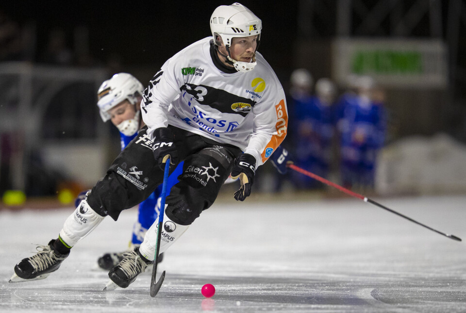 TATT UT IGJEN: Christopher Nålby, SSK, er fortsatt med på landslaget. Flere andre spillere på Solberg som tidligere har vært med har takket nei til landslaget.
