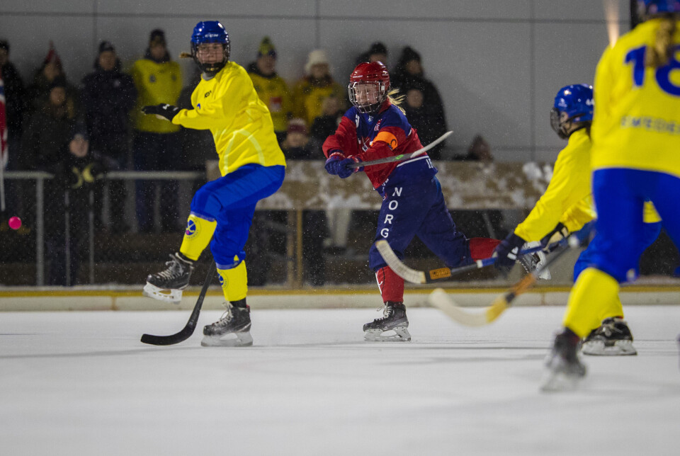 Mye positivt fra de norske bandyjentene tross 8-1-tap