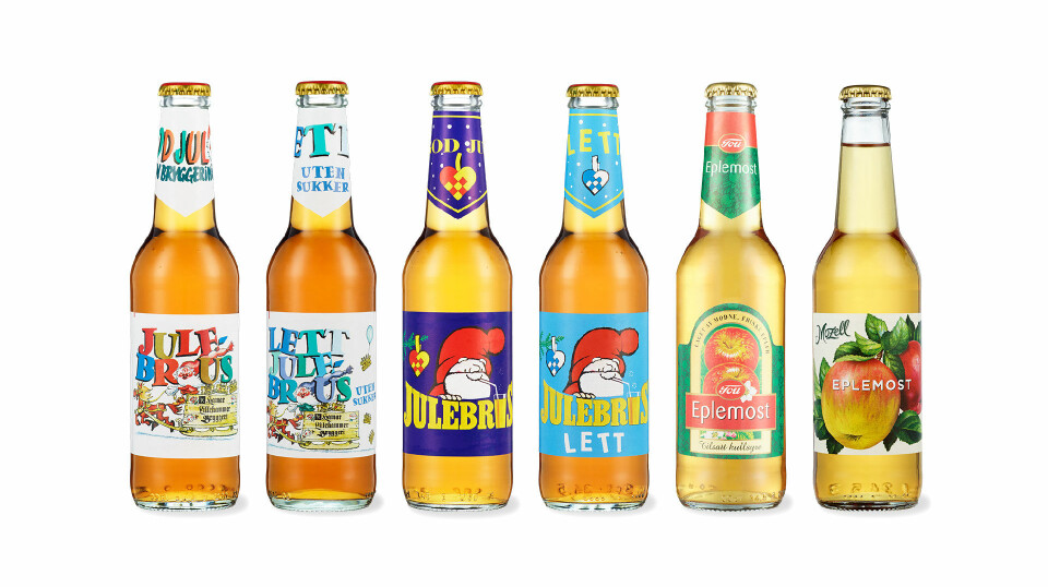 Ringnes tilbakekaller julebrus og eplemost
