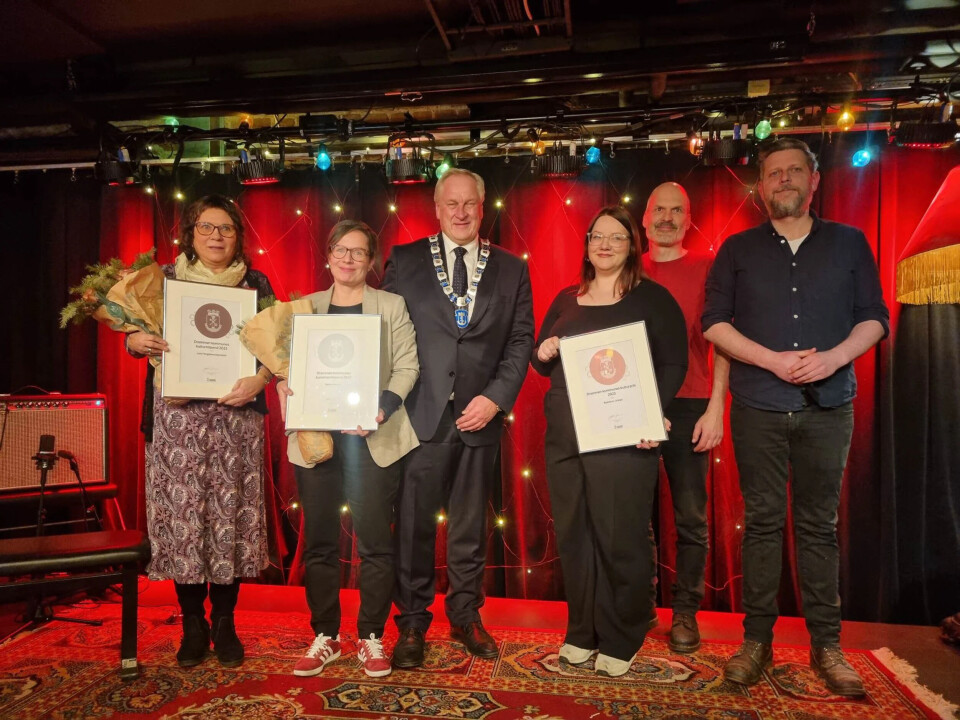Eli-Marie Helgeland Davidsen (f.v.), Bente Illevold, Kjell Arne Hermansen, Marit Stokkenes, Rune Valle Tangen og Frode Bjørnstad.