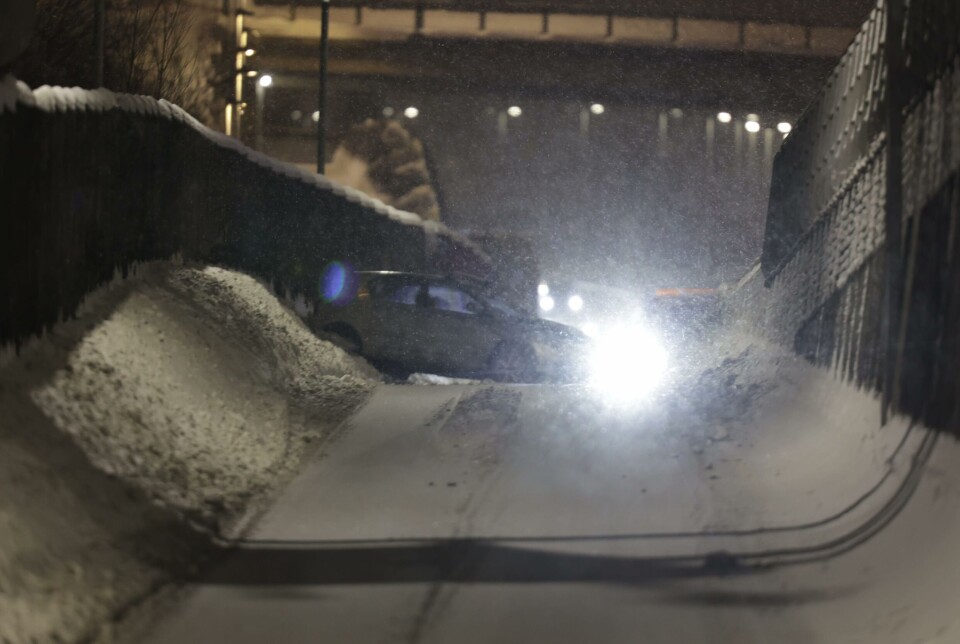 Trafikkulykke på E18