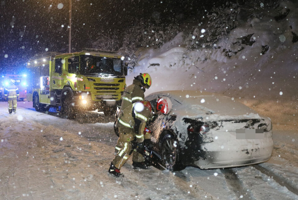Kjørte ut for ikke å kollidere – ble selv påkjørt