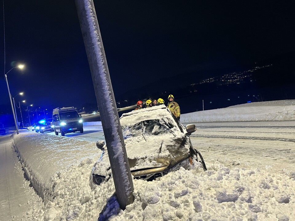 FV283: Kø etter kollisjon