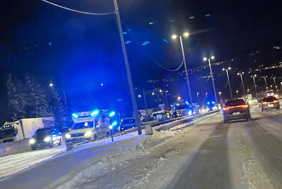 E18-krasj skapte kø i morgenrushet