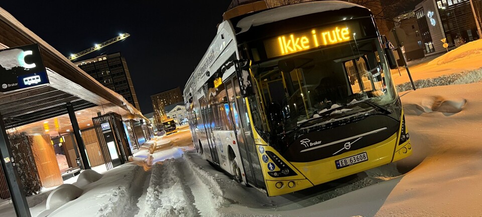 Disse busslinjene innstilles mandag