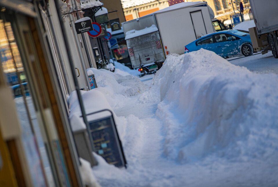 TOLLBUGATA VED BLICHS GATE: Her er det forbedringspotensiale.