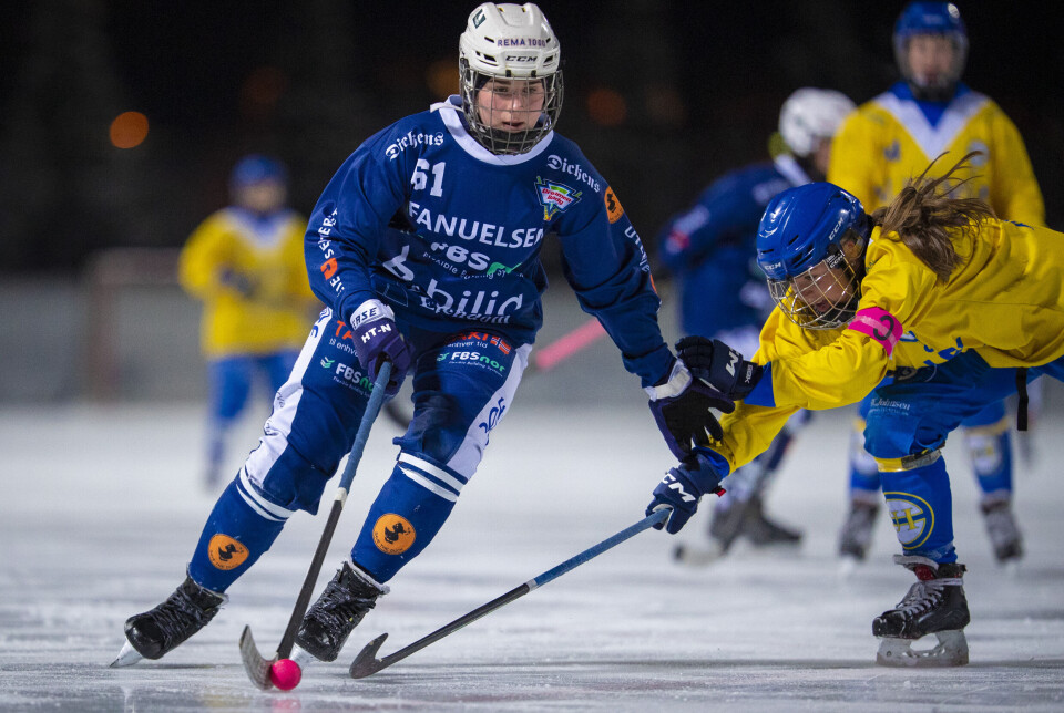 Hannah Thim-Nordby (16) blir stadig mer sentral i spillet til det unge drammens-laget.