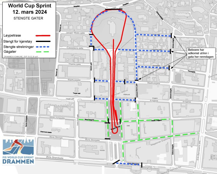 Venter trafikkaos under skisprinten: - Regn med store forsinkelser