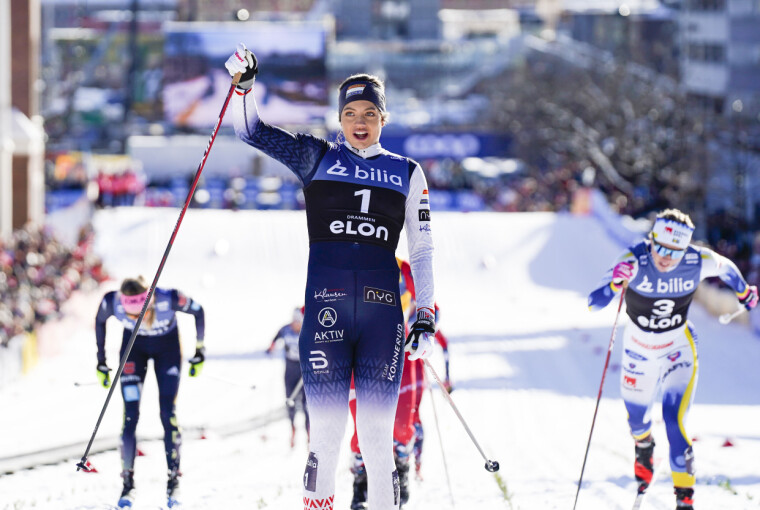 Disse løperne går skisprinten i Drammen