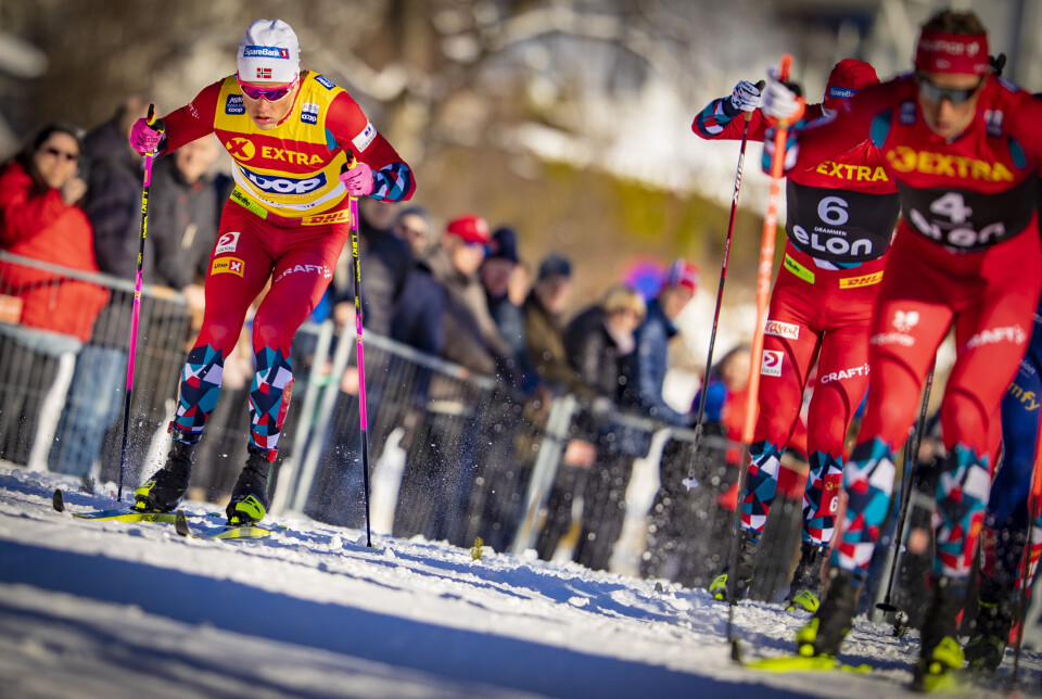 KLAR FOR DRAMMEN: Johannes Høstflot Klæbo.