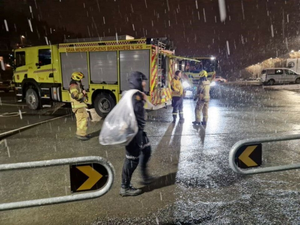 Mann påkjørt av toget i Lier