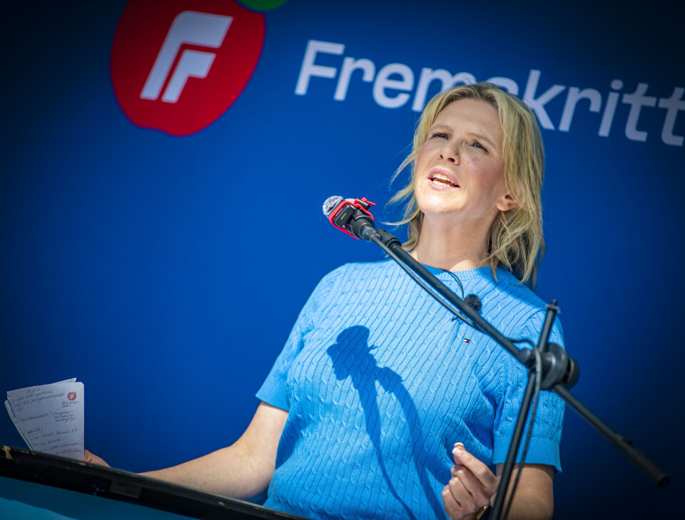 Sylvi på torget: - Den verste regjeringa Norge har hatt etter krigen