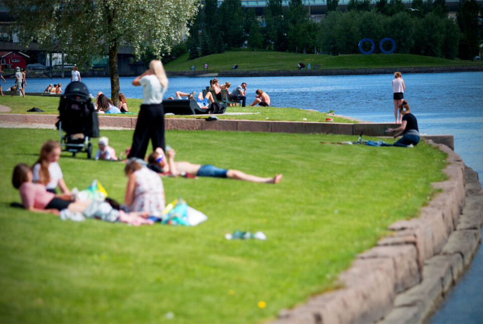 Varsler 25 grader i Drammen