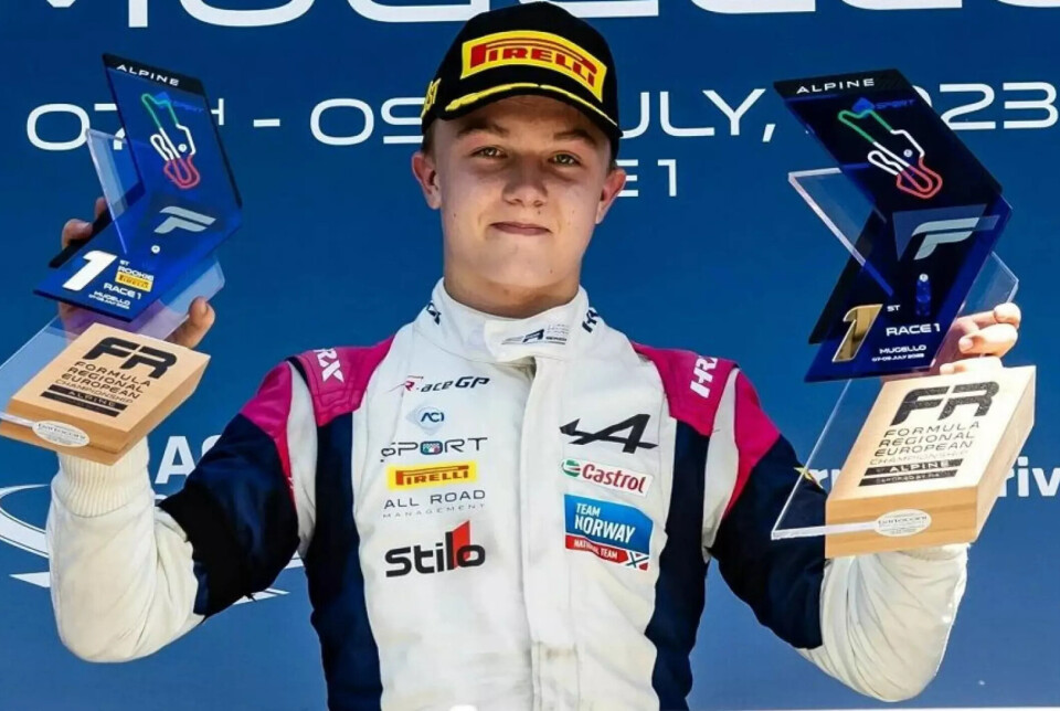 Lokalt racingtalent skal gå Formel 1-skole hos McLaren
