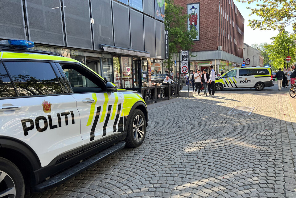 Ungdomsgjeng skapte frykt og oppstandelse i sentrum