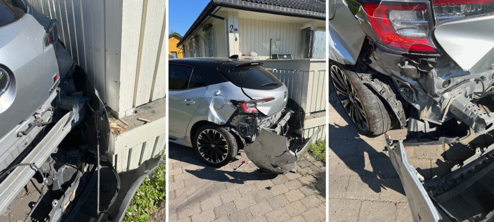 STORE SKADER: Dette våknet huseieren til på selveste 17. mai.