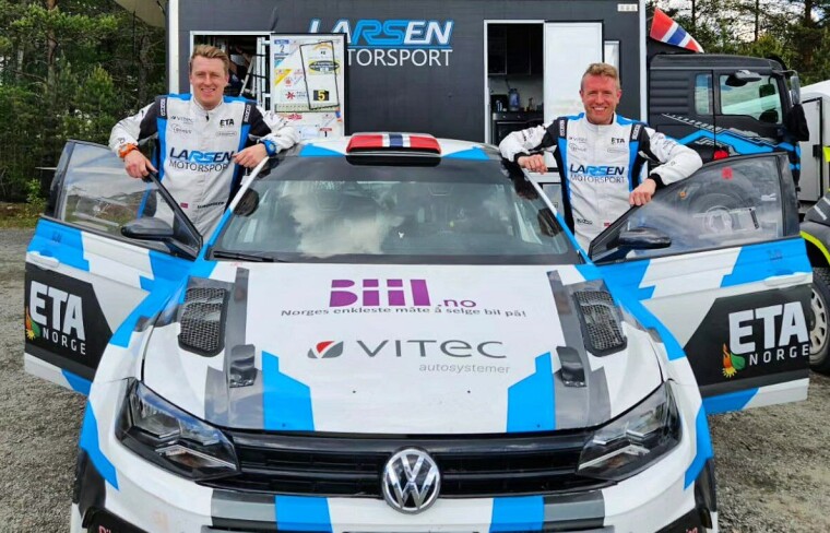 Larsen med imponerende 4. plass i EM-runde