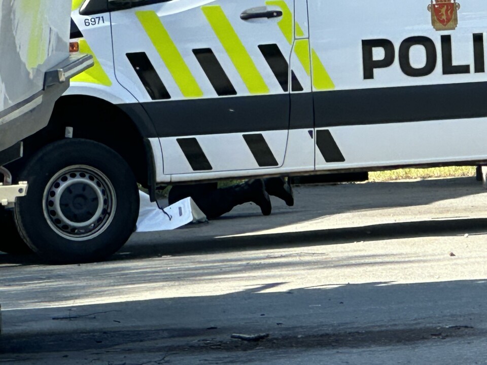Fant død person i vannet