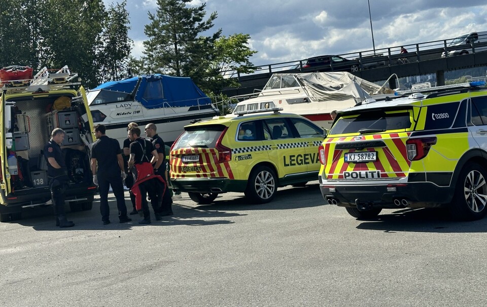Fant død person i vannet