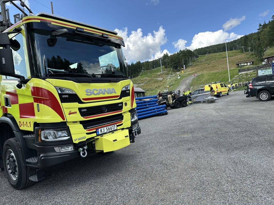 Mann alvorlig skadd etter sykkelulykke i Aronsløypa