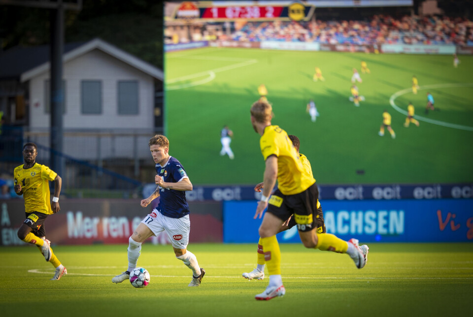HAVNET UNDER IGJEN: Godset måtte jage utlikning på eget gress.