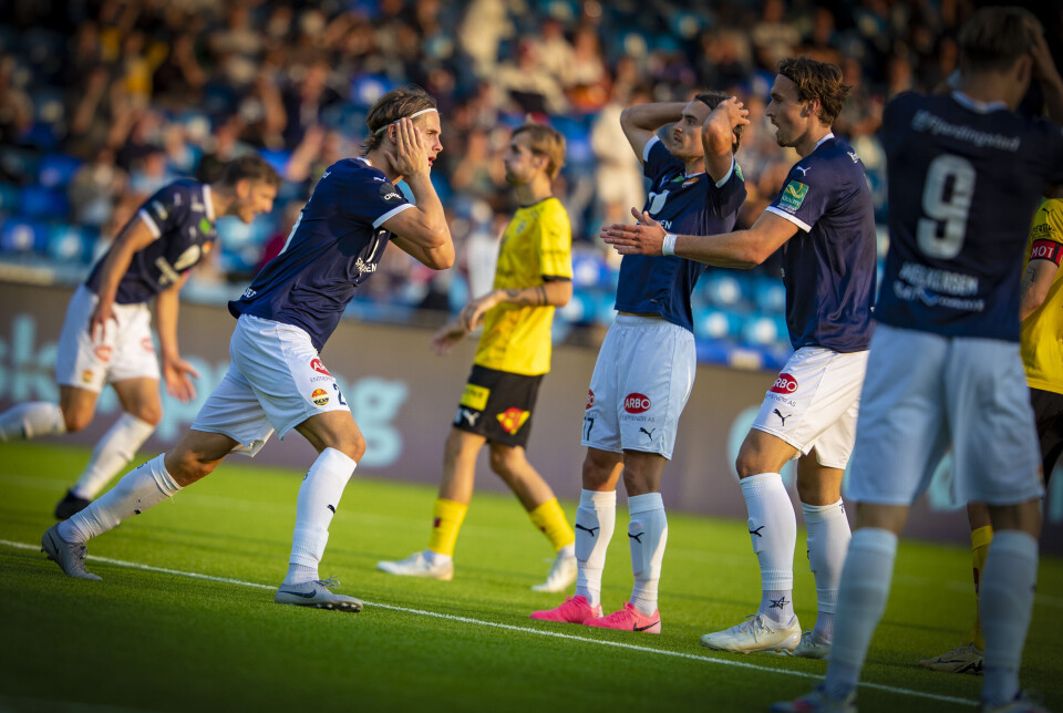 Endelig! Vill feiring for tre poeng etter overtidsscoring