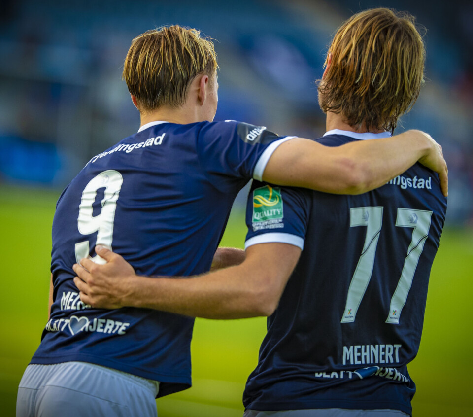 Endelig! Vill feiring for tre poeng etter overtidsscoring