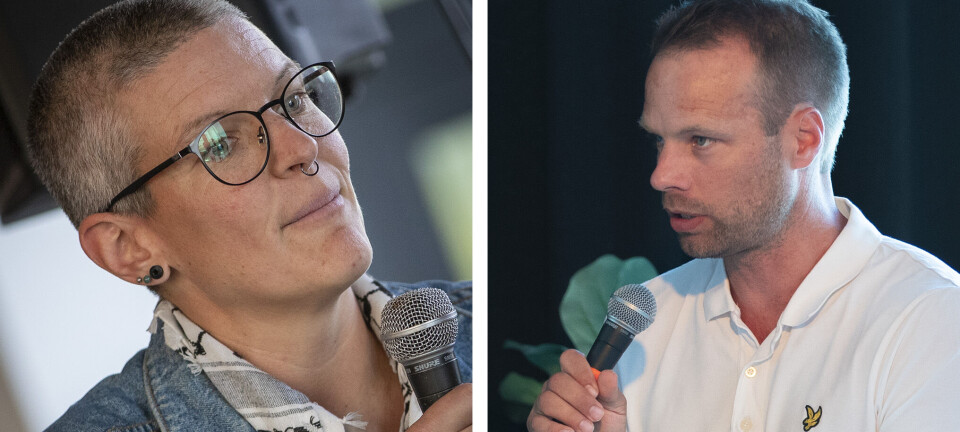 Politisk pride-debatt: FRI og Frp duellerte om garderober