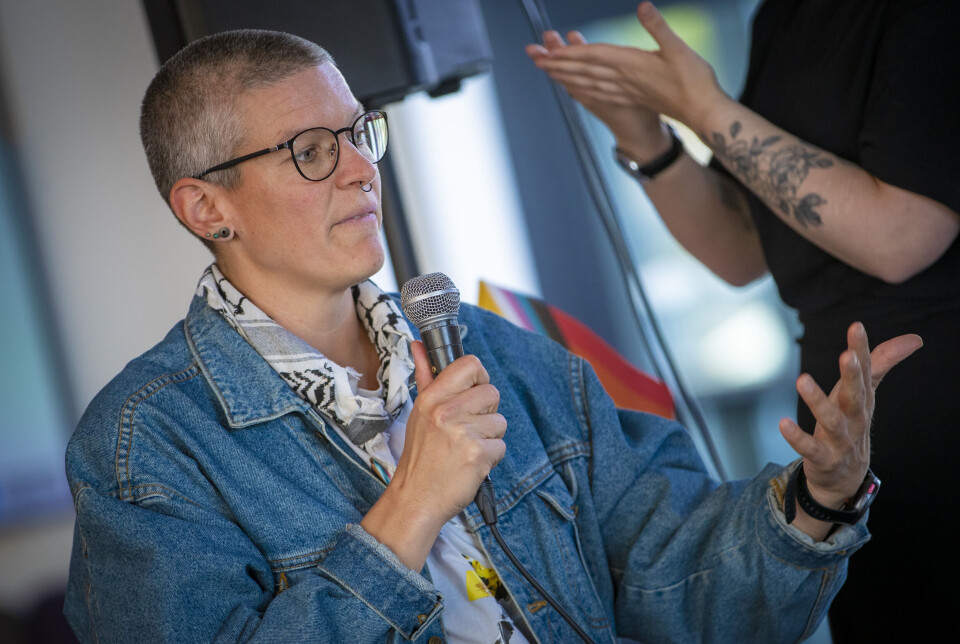 Politisk pride-debatt: FRI og Frp duellerte om garderober