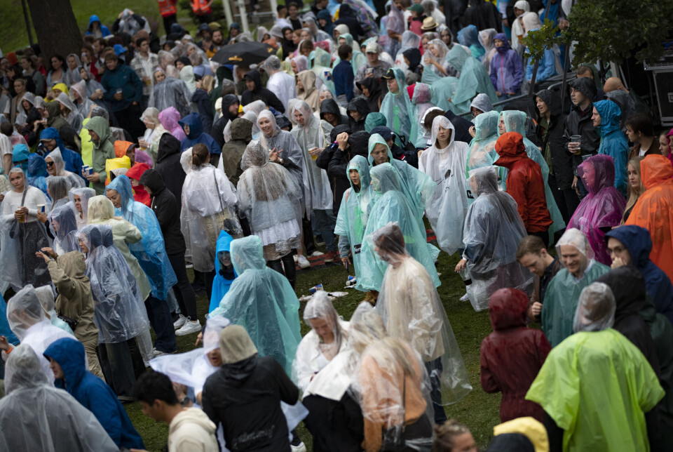 Festival-været: Klissvått!