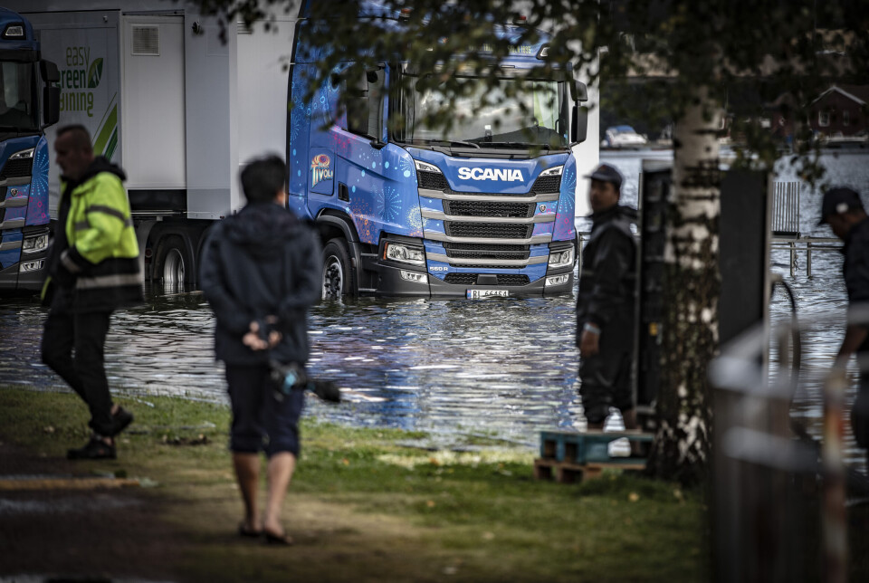 Uavklart tivoli-skjebne etter oversvømmelsen