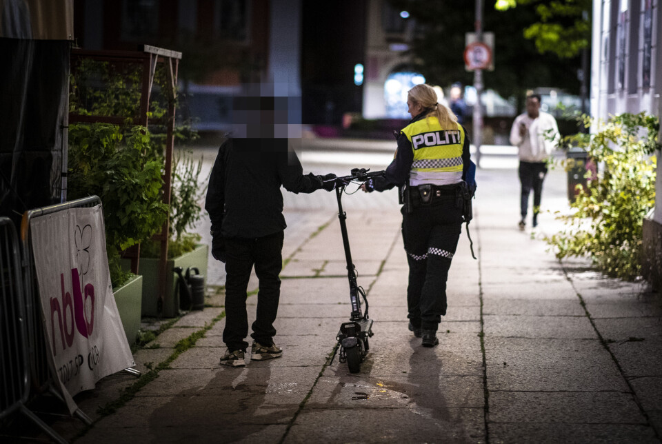 Sykkeltyver tatt på fersken