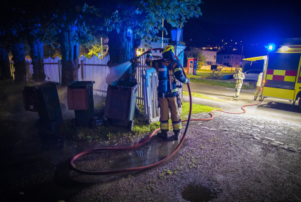 Mistenker påsatt brann på Austad Gård